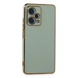 evimdeyokyok Evimdeyokyok Xiaomi Redmi Note 12 Pro Plus Kılıf Volet Silikon - Açık Yeşil