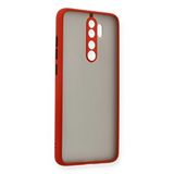 evimdeyokyok Evimdeyokyok Xiaomi Redmi Note 8 Pro Kılıf Montreal Silikon Kapak - Kırmızı