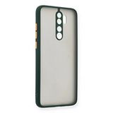 evimdeyokyok Evimdeyokyok Xiaomi Redmi Note 8 Pro Kılıf Montreal Silikon Kapak - Yeşil