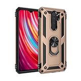 evimdeyokyok Evimdeyokyok Xiaomi Redmi Note 8 Pro Kılıf Sofya Yüzüklü Silikon Kapak - Gold
