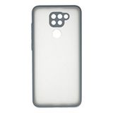 evimdeyokyok Evimdeyokyok Xiaomi Redmi Note 9 Kılıf Montreal Silikon Kapak - Gri