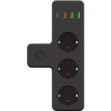 Evimdeyokyok Ftr-12 Termal Akım Korumalı Isıya Dayanıklı 3’lü Priz 3x USB 1x Type-C Tdrtr - Çok Renkli - TDRH8V69SLACZ