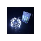 evimdeyokyok GD957 Şerit Pilli Aydınlatma 3 metre 30 Adet Beyaz Peri Led
