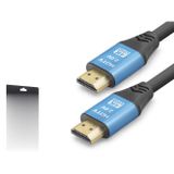 Evimdeyokyok Hdmi 2.0 Kablo 4K Uhd 19+1 Od 8.0 Mm 3 M - Siyah Mavi ND4051
