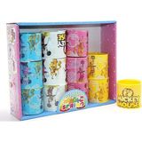 Evimdeyokyok Mickey Mouse ve Minnie Baskılı Magic Spring Stres Yayı - Standlı Karışık Renk 12'li Seti ALK3985 - Standart