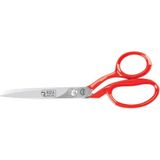Evimdeyokyok Rıza 3257-8 Tekstil / Yatık Konfeksiyon Makası No: 8 Inç / 20,32CM - Nikel Kaplama, Kırmızı Saplı, Mikro Tırtıllı Tdrtr - TDRZPA3EGMLL7
