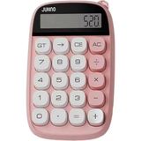 Evimdeyokyok Sevimli Kare Tuşlu 10 Haneli Ldc Ekran Hesap Makinası Pembe - it_EM0015K-pembe545