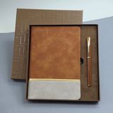 Evimdeyokyok Soft Deri Defter ve Roller Kalem Seti - 1 Adet - Karışık Çok Renkli