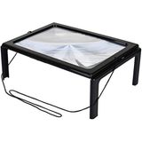 Evimdeyokyok Th-275205B A4 Boyutu Masa Tipi Işıklı Okuma Büyüteç