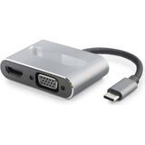 Evimdeyokyok Type-C Hub HDMI 4K VGA USB 3.0 Pd 4 Port Gri HDX7839 - nc_SKY70778913