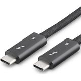 Evimdeyokyok Type-C Thunderbolt 5 120 Gbps 240W 16K 60 Hz Şarj ve Data Kablosu 0.5 M Siyah HDX7890 - TTC066AE63E01A6988A4A4TDRTR