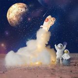 Evimdeyokyok Uçan Astronot Tasarımlı Gece Lambası