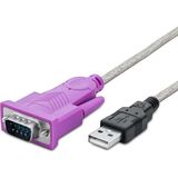 Evimdeyokyok USB To RS232 Kablo 1.5m Sılver HDX1025 - Gümüş