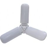 Evimdeyokyok Zeonix 40W 3 Kanatlı Pervane Ampul - 1 - 10 W - Beyaz