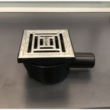 Evimetal Unica 10X10 Klasik Yer Süzgeçi KYS.1.50.300.10.1.S.I - Krom