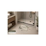 Evimle Dijital Baskı Banyo Paspası Kaymaz Yıkanabilir 6094 (40X60)