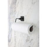 evina Kare Yapışkanlı Siyah Kağıt Rulo Havluluk, Peçetelik, Yapışkanlı Tasarım, Banyo Ask�