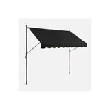 Evinizin Atölyesi 1241121 Evinizin Atölyesi Teleskopik Tente Antrasit 300x130 cm 1241121,Siyah 1241121,Siyah