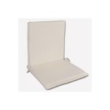 Evinizin Atölyesi Arkalıklı Koltuk Minderi, Sandalye Minderi 48x90x5cm Krem Rengi Krem Rengi