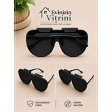 Evinizin Vitrini Silikon Gözlük Kılıfı - Gözlük Kabı - Çizilmeye Karşı Koruyucu Esnek Kılıf - Siyah