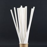 Evinizin Yardımcısı Beyaz Karton Pipet 25 Adet