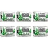 Evissa Aloe Vera Sabun 75 gr x 6 Rahatlatıcı ve Nemlendirici Etkili Doğal Sabun
