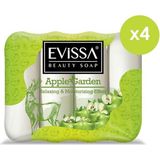 Evissa Güzellik Sabunu Elma Bahçesi El Sabunu 4×70 Gr - 1