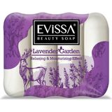 Evissa Güzellik Sabunu Lavanta Bahçesi 4*70 Gr