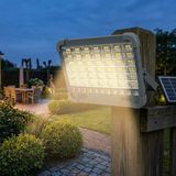 Evist Güneş Enerjili LED Işık ( Solar ) (Projektör & Powerbank) (Çakarlı) Kamp & Dış Mekan - Çok Renkli