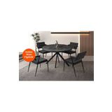 Evistro Ahşap Yuvarlak Açılır Büyüyen Yemek Masası Mermer Desen 70x120cm SADECE MASA FİYATIDIR