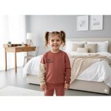 Evitle Unisex Bej Kiremit Polar Eşofman Takım 9 Yaş - 12 Yaş