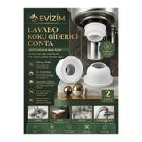 Evizim Silikon Gider Contası Lavabo Koku Giderici Böcek Önleyici Gider Tıkacı