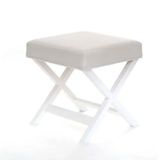 Evka Bench Light Beyaz Puf