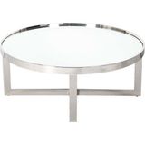 Evka Dream Camlı Metal Orta Sehpa
