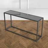 Evka Potrica Metal Siyah Ayak Ayna Tabla Dresuar