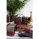 EVLE Dikdörtgen Saklama Kabı 8 X 12 X 12 Cm, 3 Lü Set Erb36t8