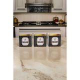 Evle Dikdörtgen Saklama Kabı 80X120 3 Lü Set, Trellis