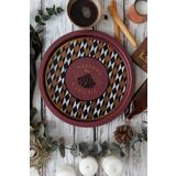 EVLE Ee197-t8 Circus Desenli Yuvarlak Tepsi 32 Cm