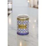 EVLE Ef112-a9 Turkish White Blue_swt Home Desenli Baharatlık 1 Lt