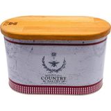 Evle ER003-4O Country Bakery Desenli Ekmeklik