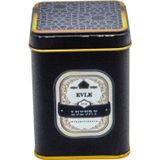 Evle ER008-V2 Trellis Desenli Kare Metal Saklama Kabı
