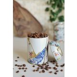 EVLE Er080-5ı Kint Sugi Flower Desenli Baharatlık 0,6 Lt