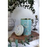 EVLE-Er115-9f Botanica Blue Desenli Baharatlık 1,1 Lt (Botanica Blue)