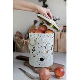 Evle ER180-9G Terrazzo Cream Desenli Patates ve Soğanlık