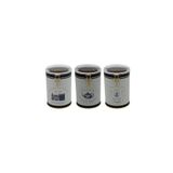 EVLE-Erb18v3 Silindir Saklama Kabı Kilitli Ø105 3 Lü Set, Azura (Azura)