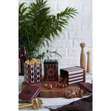 Evle Kare Metal Saklama Kabı 75X75 3 Lü Set, Circus