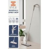 EVLE Lavine Mandallı Sprey Mop – Kompakt Gövdeli, Mikrofiber Bez Uyumlu (4XL Bez Destekli)