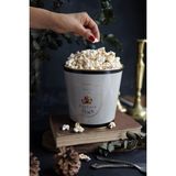 Evle Metal Popcorn Kutusu - Patlamış Mısır Kovası 13.5 Cm, Azura ER149-3O