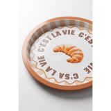 EVLE Metal Tepsi, 31.5 Cm Croissant