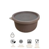 EVLE x VipAhmet Vakumlu Saklama Kabı, 0,50 lt, Toprak